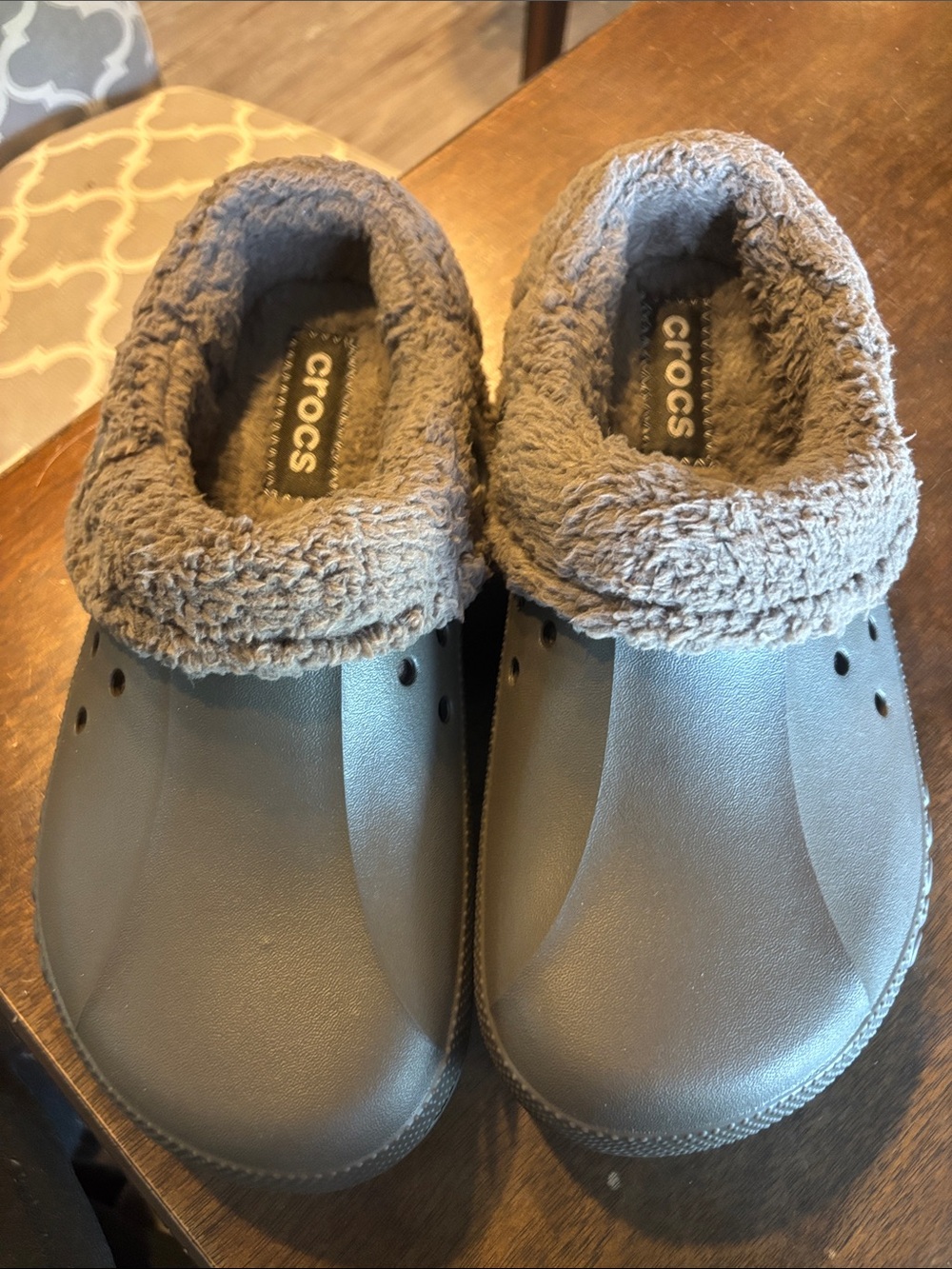 Woman’s crocs